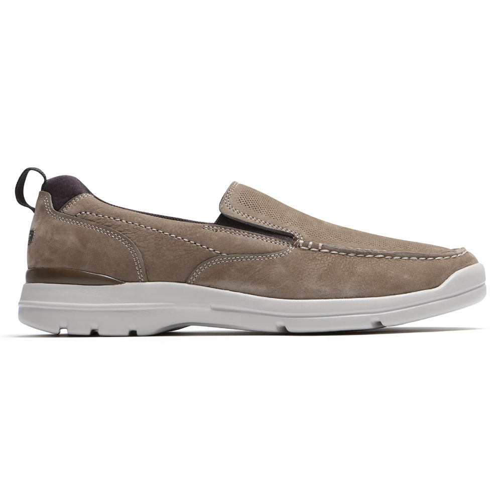 Sapato Vela Rockport Homem Cinzentas - City Edge - 63854IATM